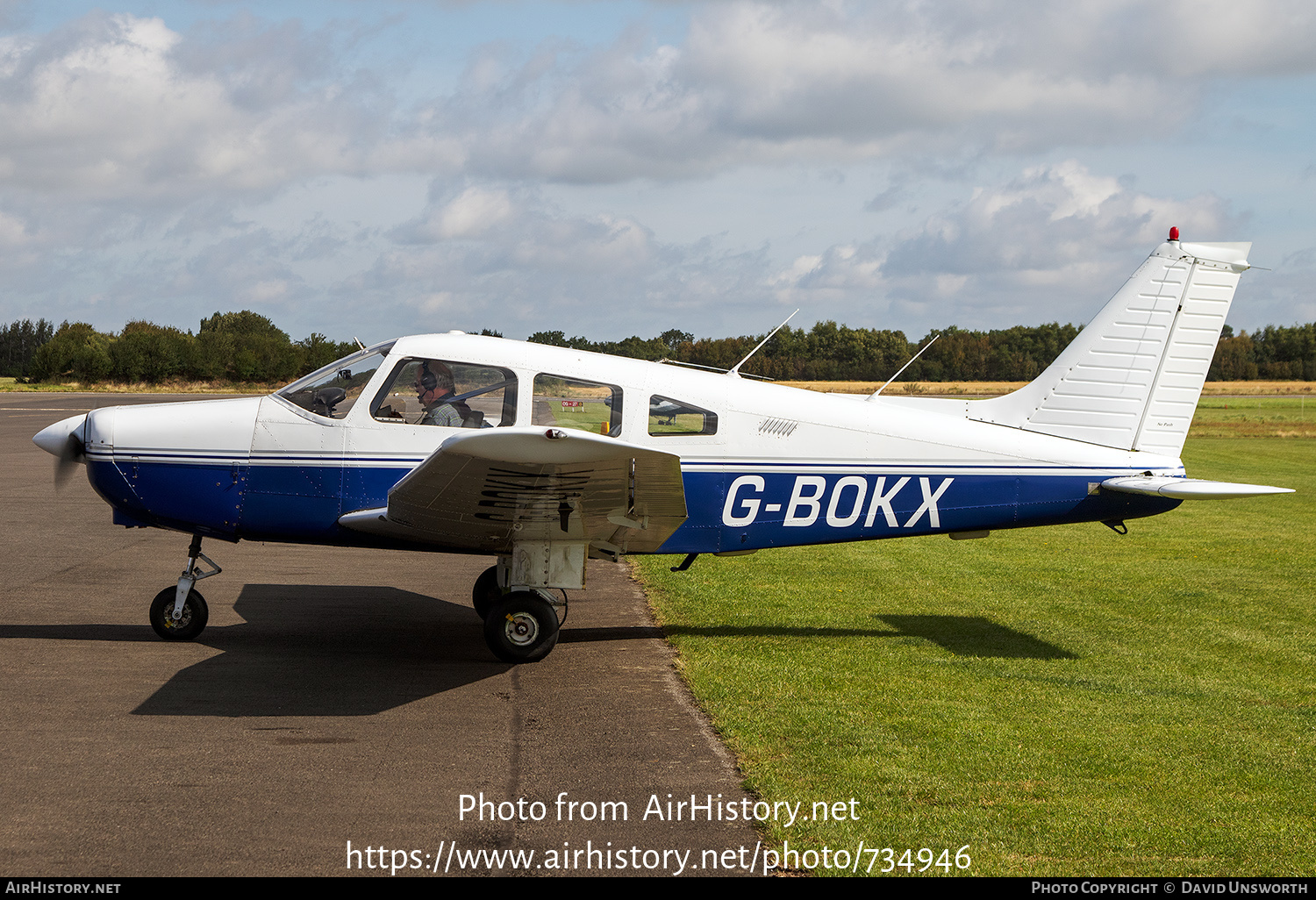 Aircraft Photo of G-BOKX | Piper PA-28-161 Warrior II | AirHistory.net #734946