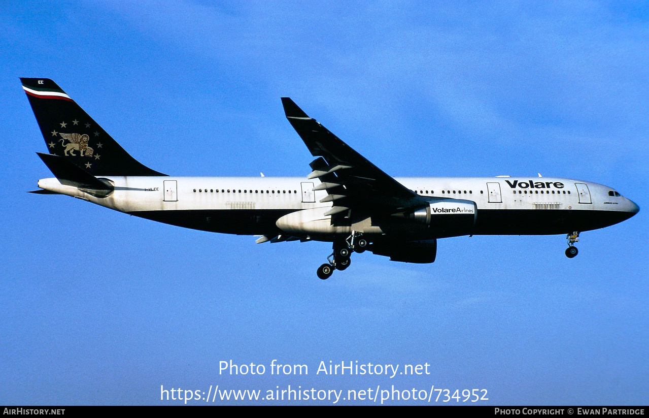 Aircraft Photo of I-VLEE | Airbus A330-203 | Volare Airlines | AirHistory.net #734952