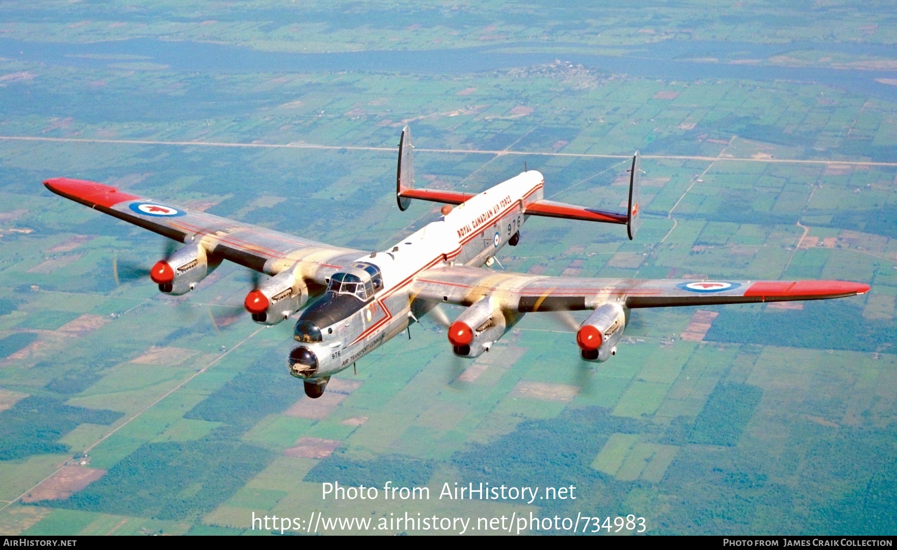 Aircraft Photo of KB976 | Avro 683 Lancaster Mk10AR | Canada - Air Force | AirHistory.net #734983