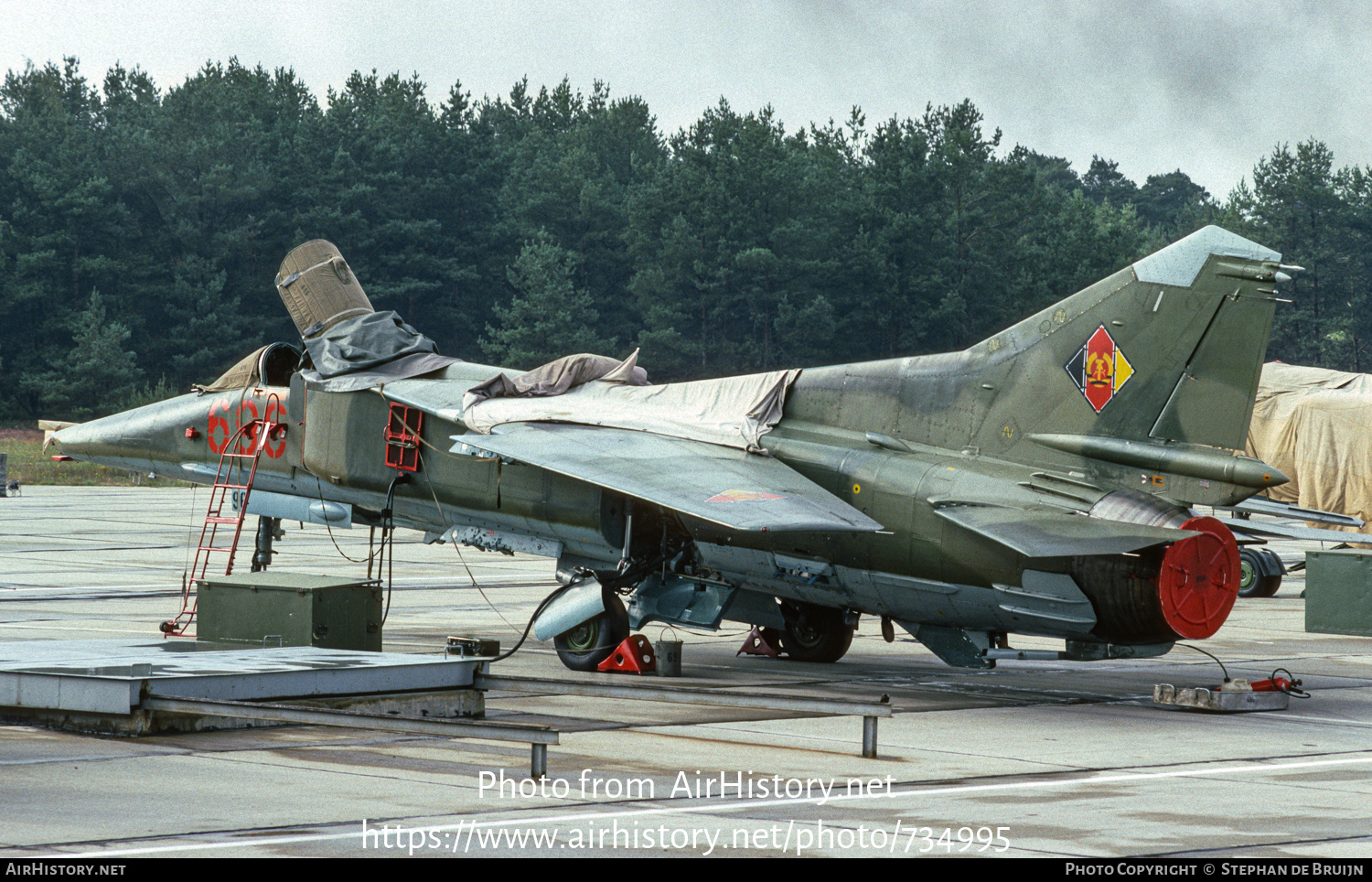 Aircraft Photo of 696 | Mikoyan-Gurevich MiG-23BN | East Germany - Air Force | AirHistory.net #734995