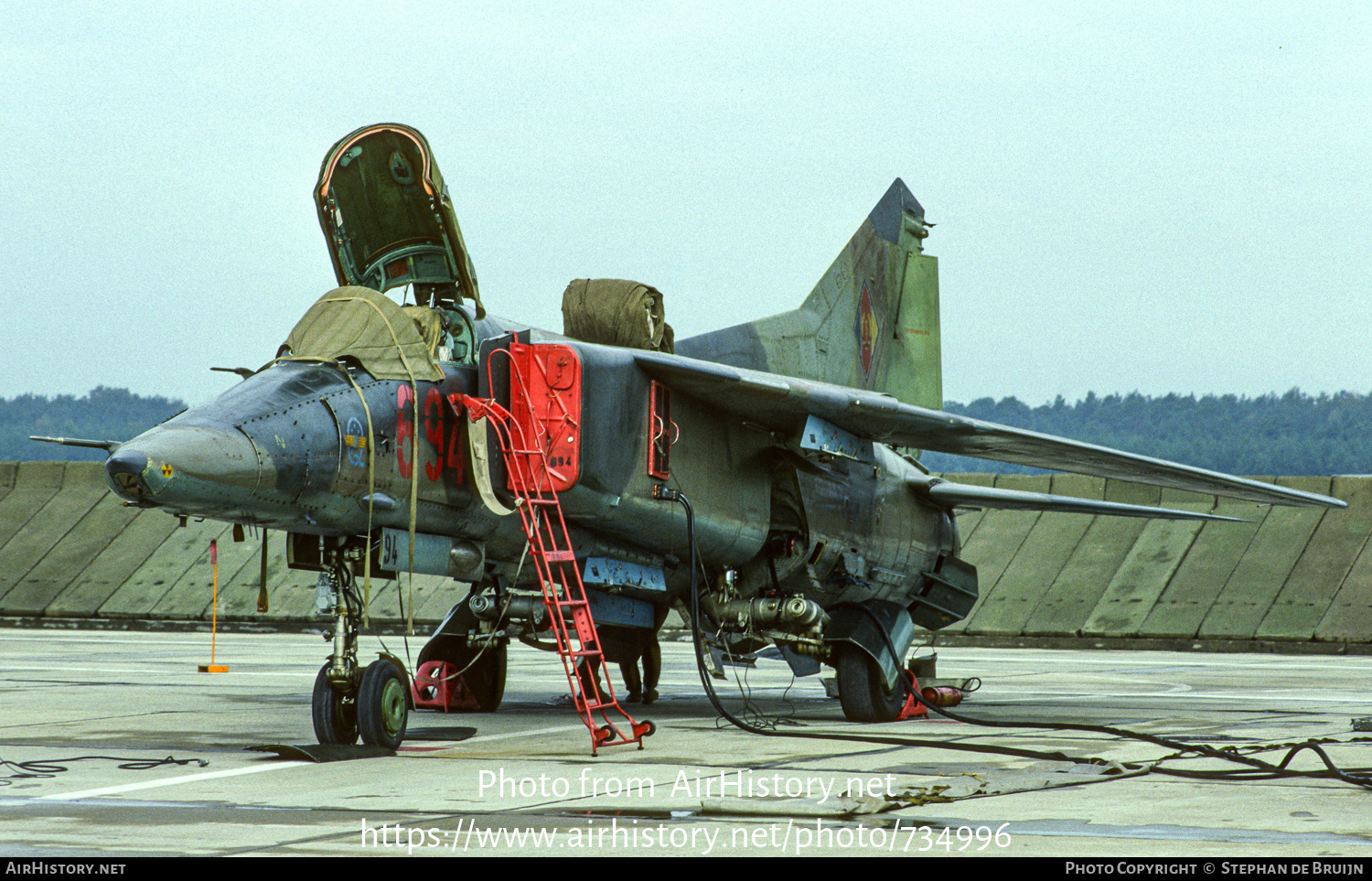 Aircraft Photo of 694 | Mikoyan-Gurevich MiG-23BN | East Germany - Air Force | AirHistory.net #734996