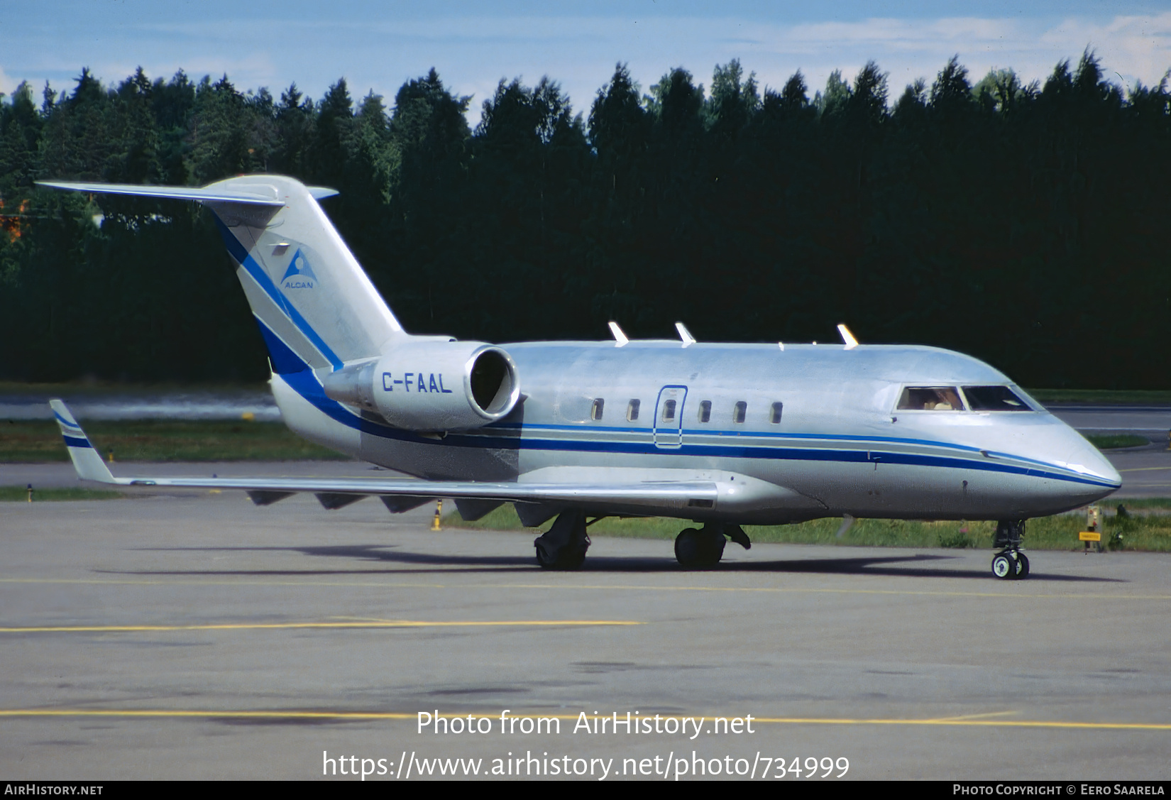 Aircraft Photo of C-FAAL | Canadair Challenger 601 (CL-600-2A12) | Alcan Aluminum | AirHistory.net #734999