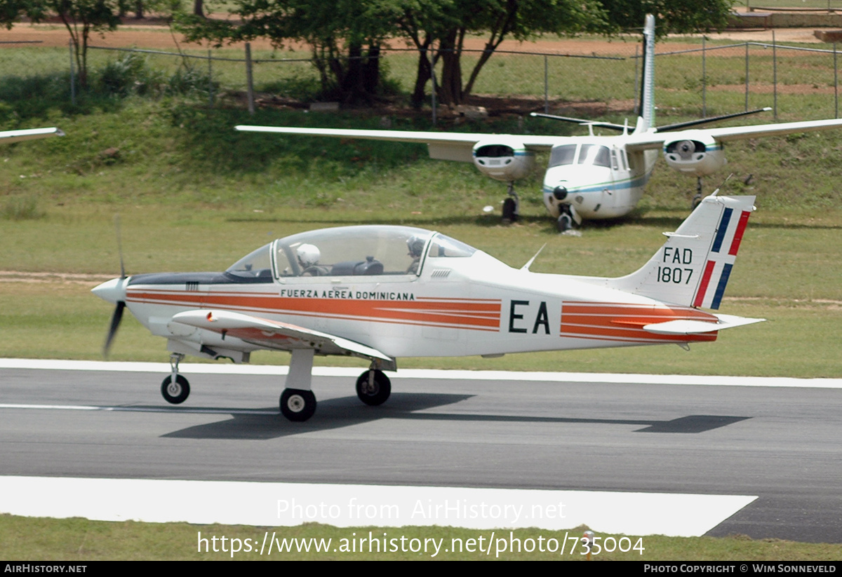 Aircraft Photo of 1807 / FAD 1807 | Enaer T-35B Pillan (ECH-51) | Dominican Republic - Air Force | AirHistory.net #735004