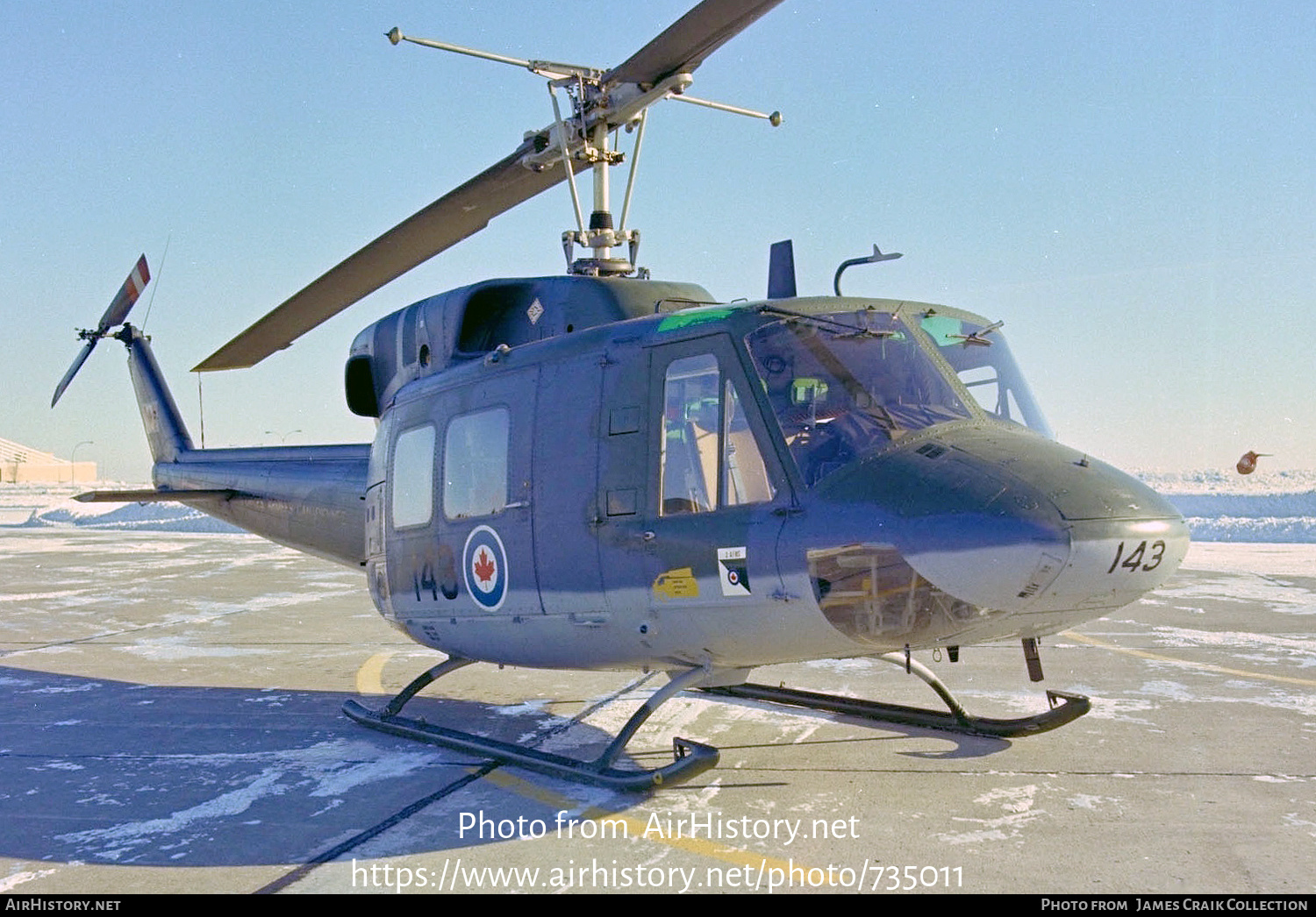 Aircraft Photo of 135143 | Bell UH-1N Iroquois | Canada - Air Force | AirHistory.net #735011