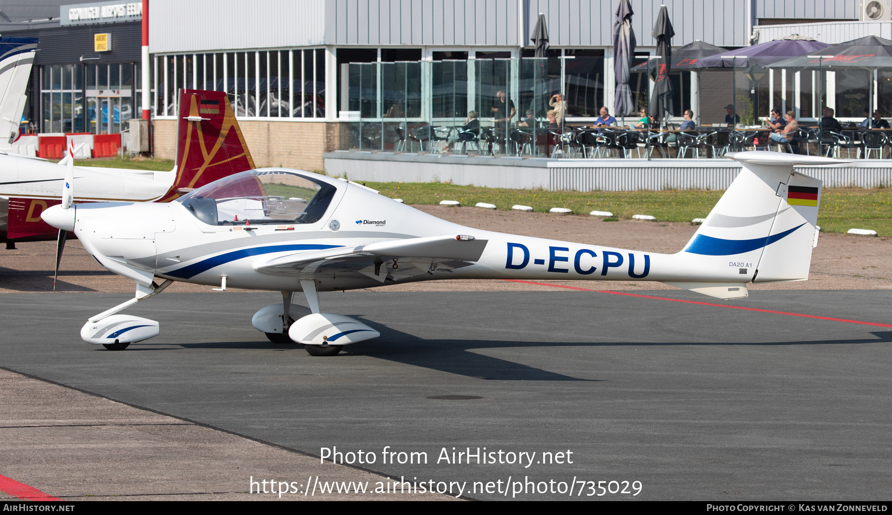 Aircraft Photo of D-ECPU | Diamond DA20A-1 Katana | AirHistory.net #735029