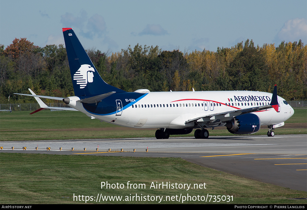 Aircraft Photo of EI-GZA | Boeing 737-8 Max 8 | AeroMéxico | AirHistory.net #735031