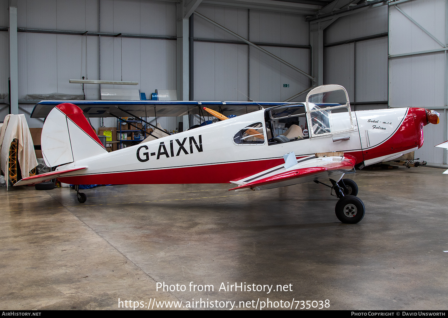 Aircraft Photo of G-AIXN | Benes-Mraz M-1C Sokol | AirHistory.net #735038