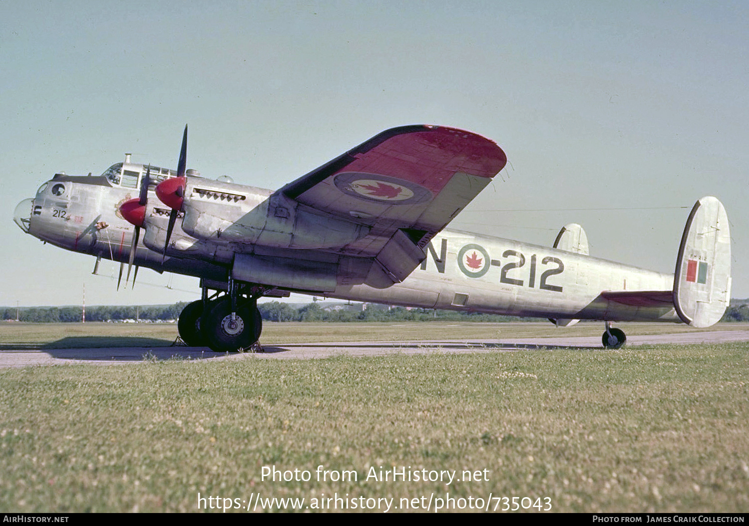 Aircraft Photo of FM212 | Avro 683 Lancaster Mk10P | Canada - Air Force | AirHistory.net #735043