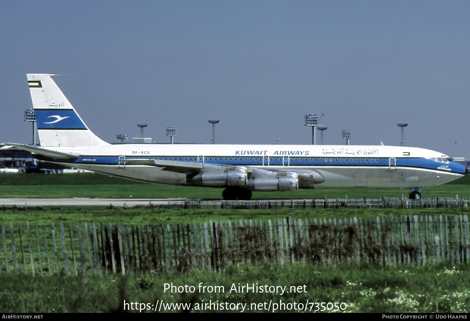 Aircraft Photo of 9K-ACS | Boeing 707-321C | Kuwait Airways | AirHistory.net #735050