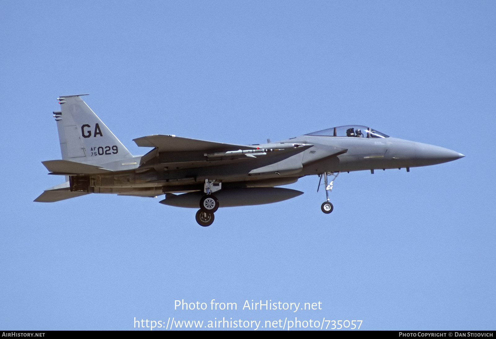 Aircraft Photo of 75-0029 / AF75-029 | McDonnell Douglas F-15A Eagle | USA - Air Force | AirHistory.net #735057