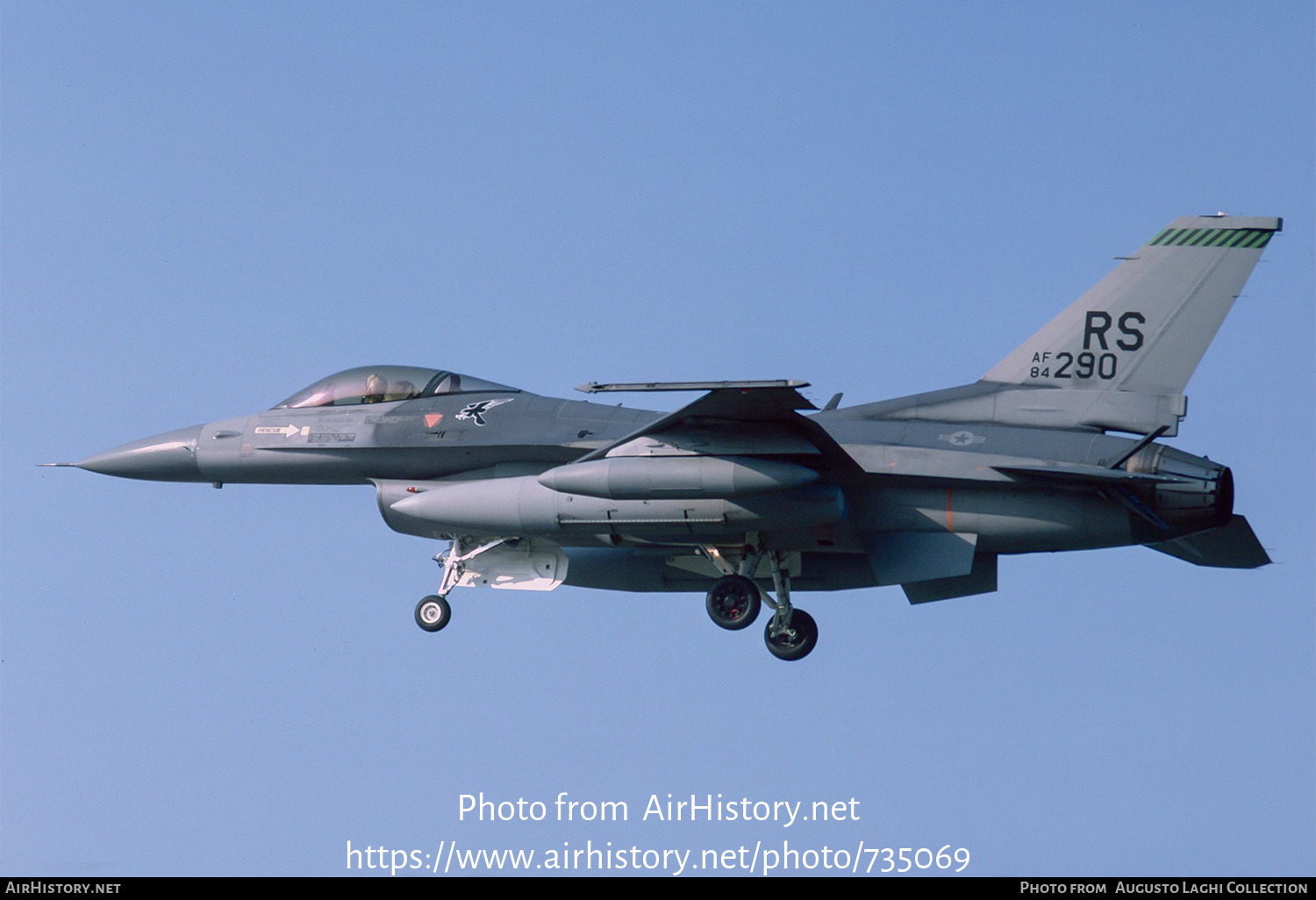 Aircraft Photo of 84-1290 / AF84-290 | General Dynamics F-16C Fighting Falcon | USA - Air Force | AirHistory.net #735069