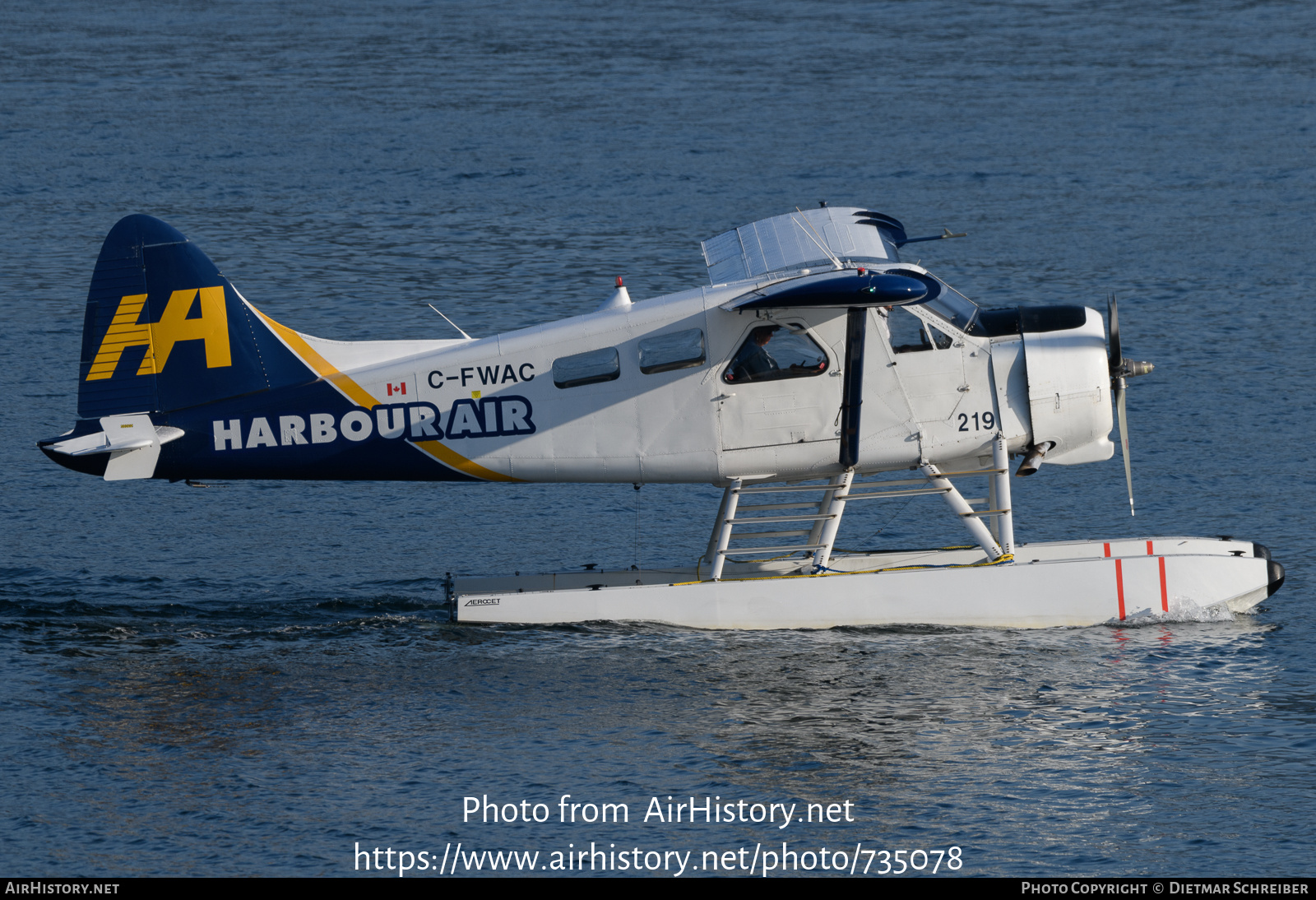 Aircraft Photo of C-FWAC | De Havilland Canada DHC-2 Beaver Mk1 | Harbour Air | AirHistory.net #735078