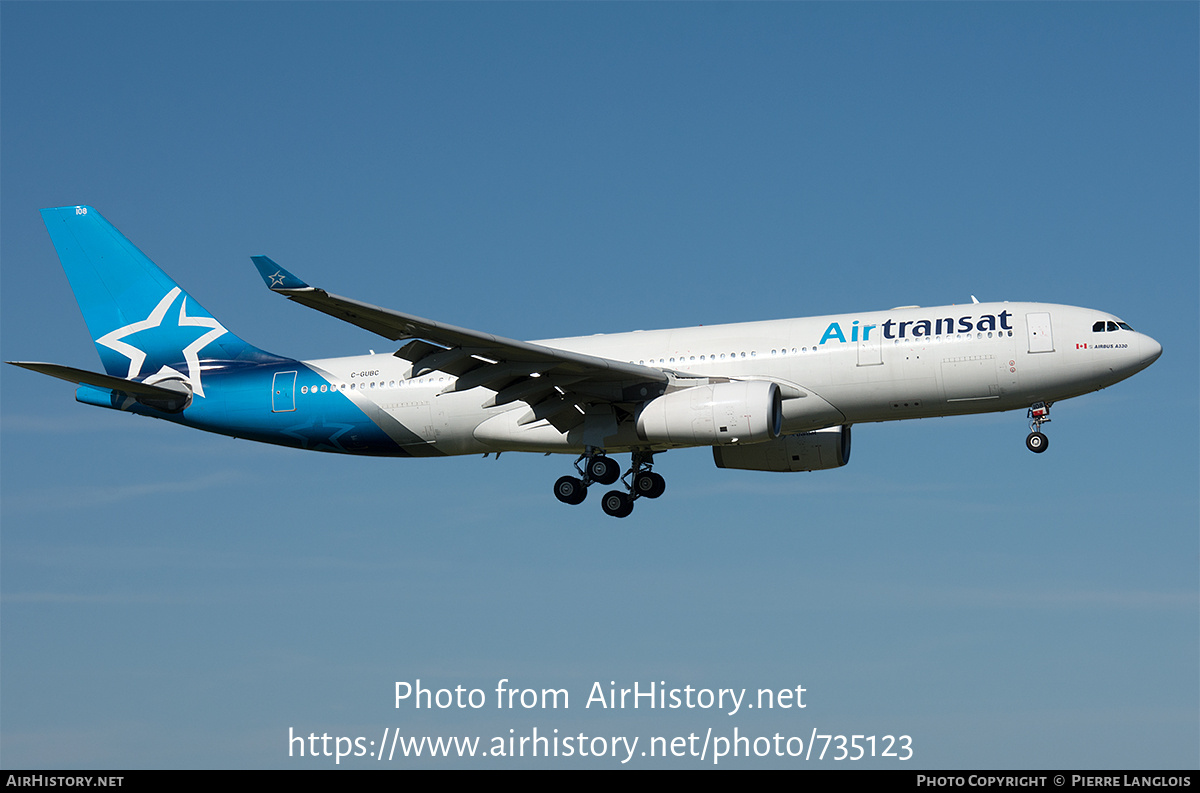 Aircraft Photo of C-GUBC | Airbus A330-243 | Air Transat | AirHistory.net #735123