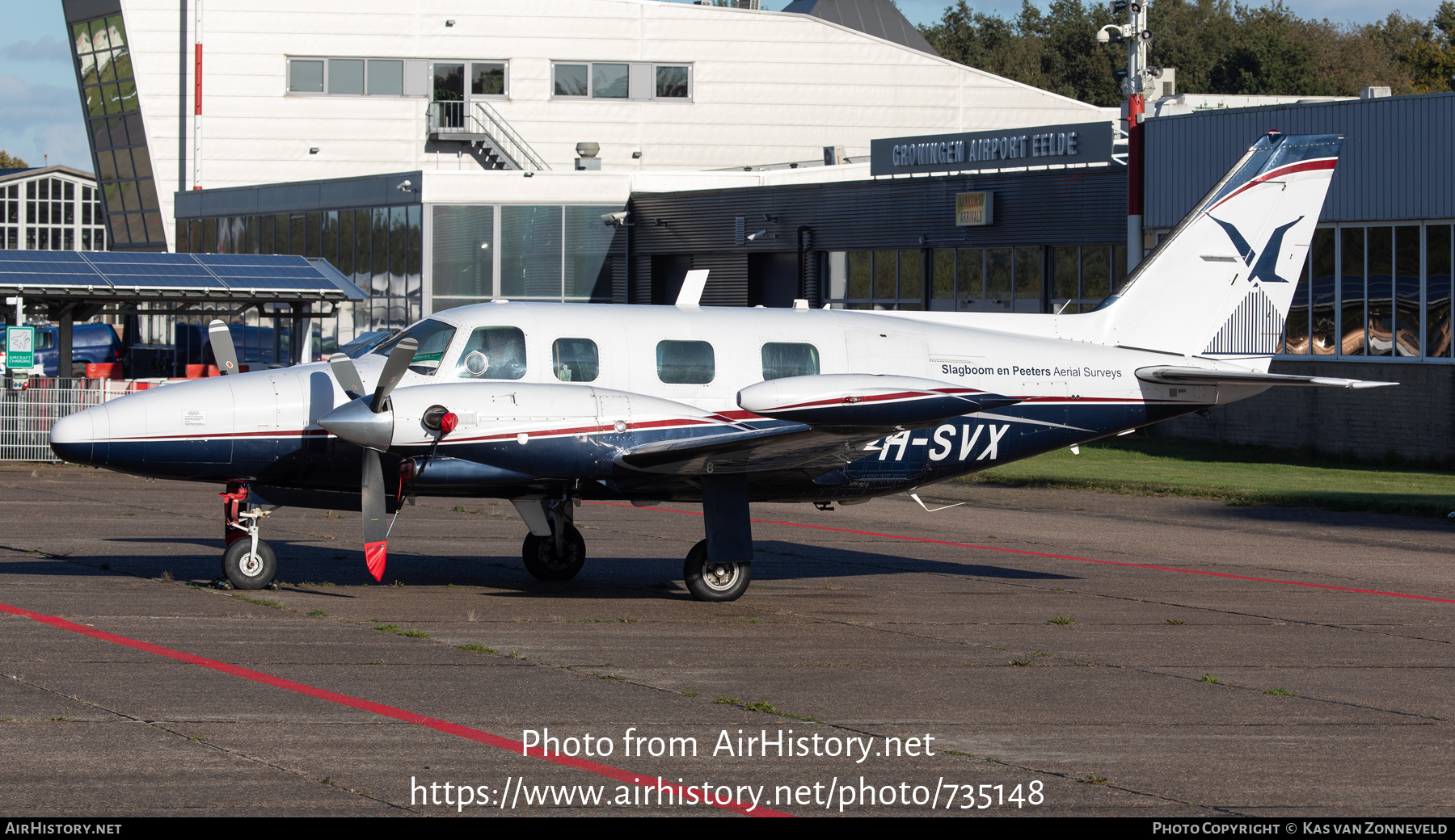 Aircraft Photo of PH-SVX | Piper PA-31T2 Cheyenne IIXL | Slagboom en Peeters Aerial Surveys | AirHistory.net #735148