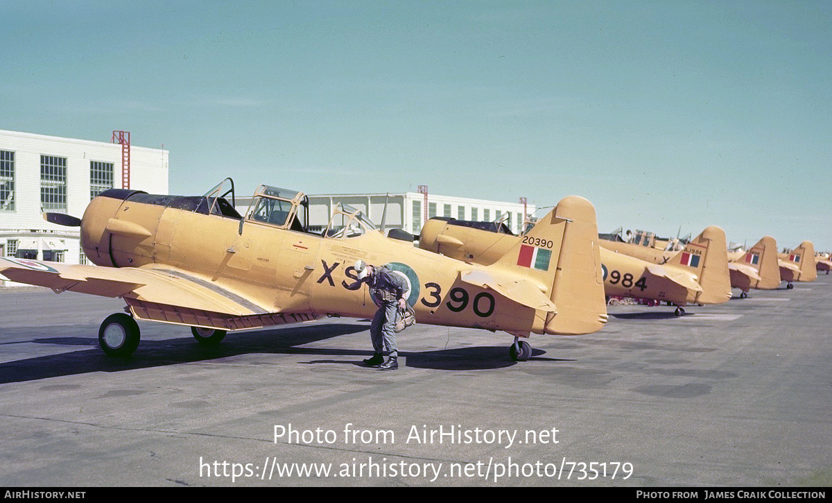 Aircraft Photo of 20390 | North American Harvard Mk4 | Canada - Air Force | AirHistory.net #735179