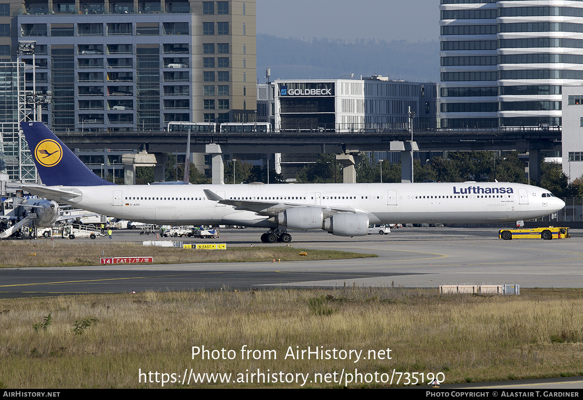 Aircraft Photo of D-AIHY | Airbus A340-642 | Lufthansa | AirHistory.net #735190