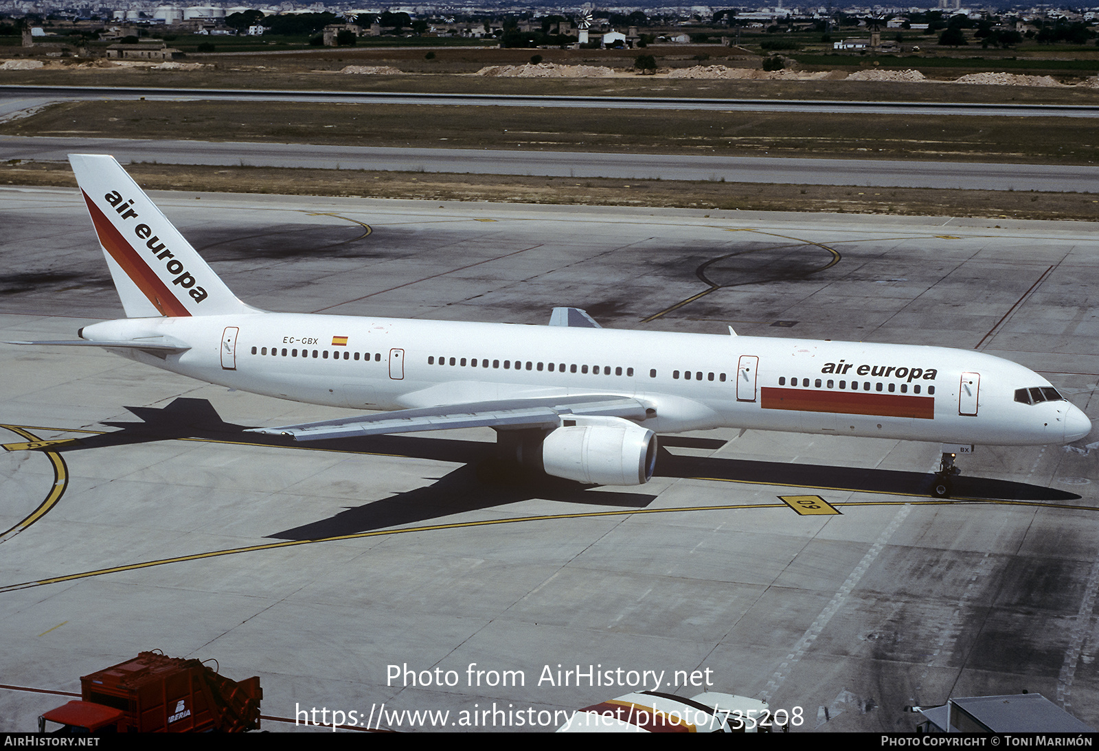 Aircraft Photo of EC-GBX | Boeing 757-236 | Air Europa | AirHistory.net #735208