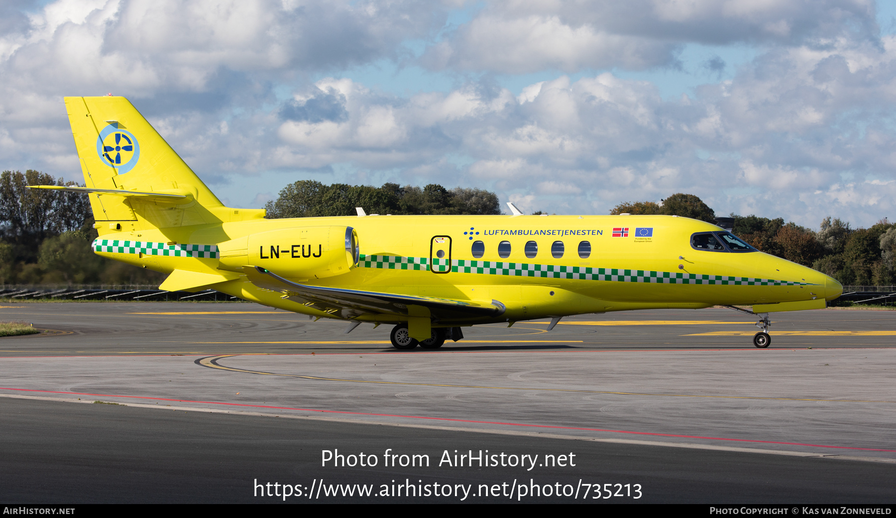 Aircraft Photo of LN-EUJ | Cessna 680A Citation Latitude | Luftambulansetjenesten | AirHistory.net #735213