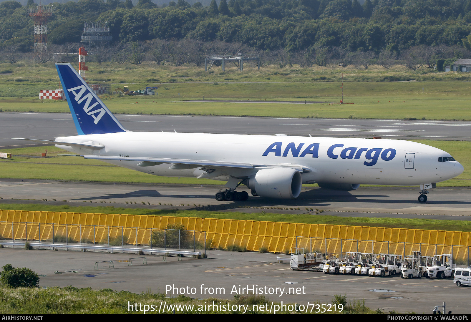 Aircraft Photo of JA772F | Boeing 777-F | All Nippon Airways - ANA Cargo | AirHistory.net #735219