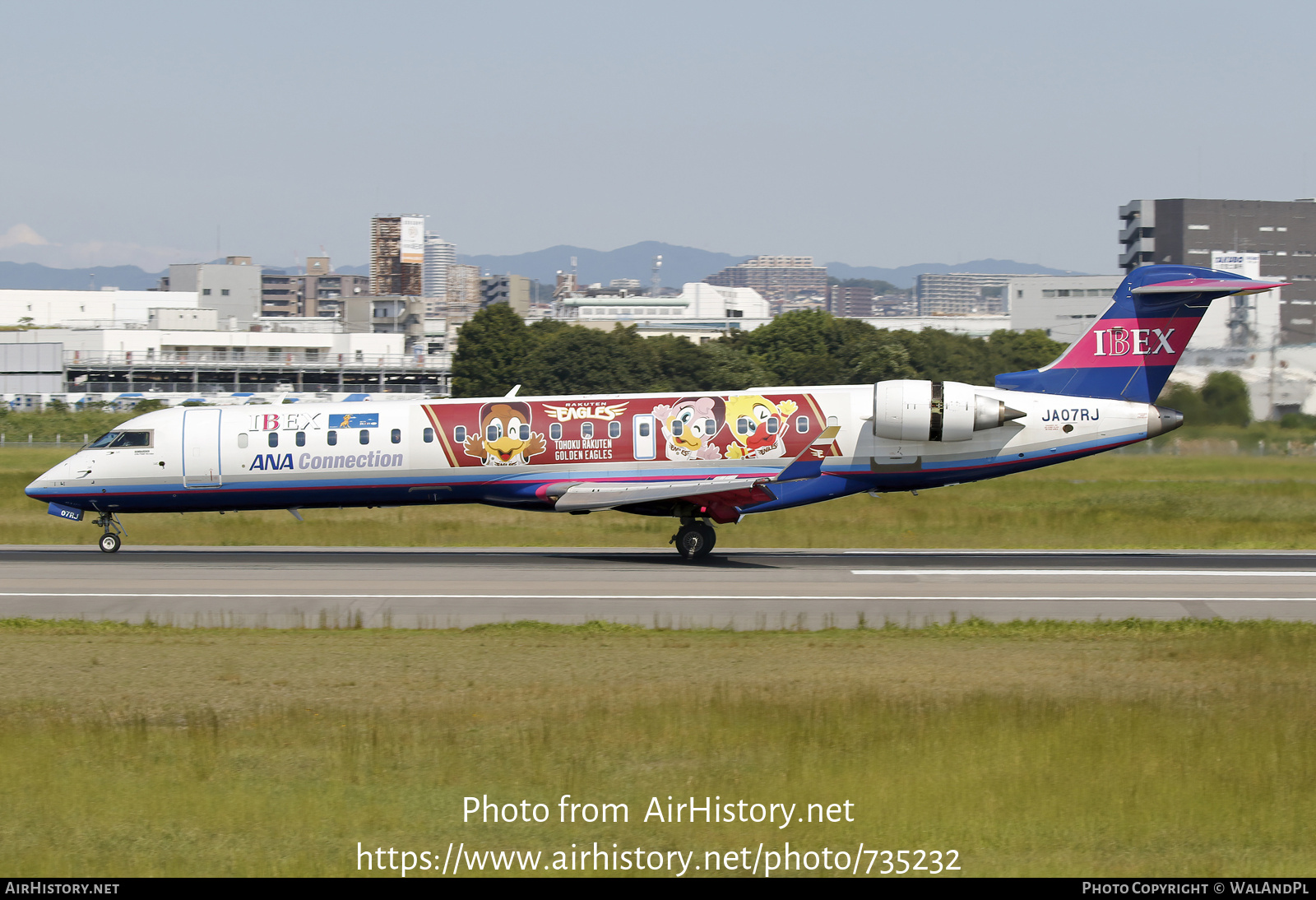 Aircraft Photo of JA07RJ | Bombardier CRJ-702ER NG (CL-600-2C10) | Ibex Airlines | AirHistory.net #735232