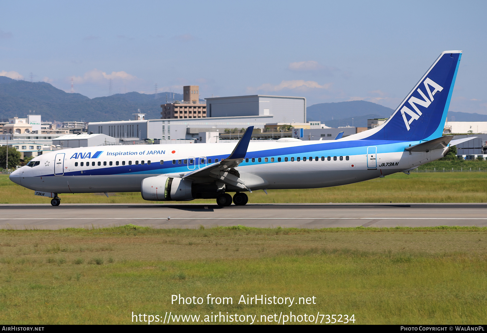 Aircraft Photo of JA83AN | Boeing 737-881 | AirHistory.net #735234