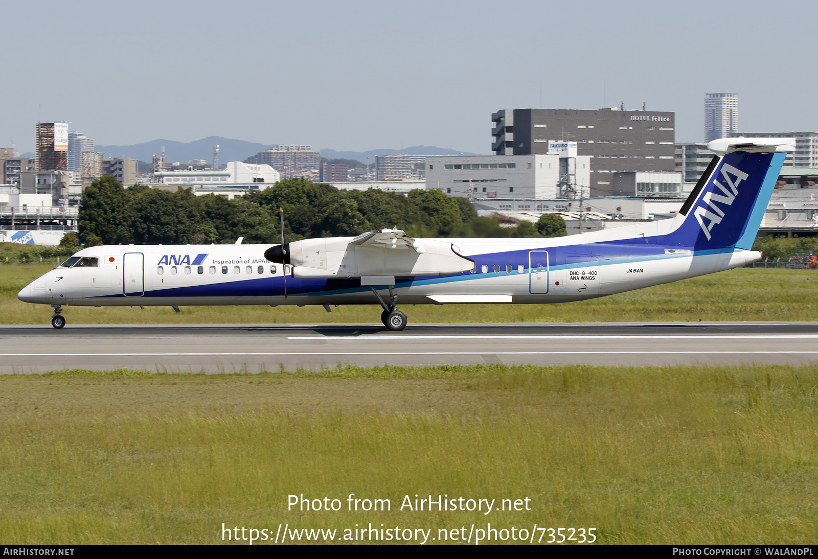 Aircraft Photo of JA841A | Bombardier DHC-8-402 Dash 8 | All Nippon Airways - ANA Wings | AirHistory.net #735235