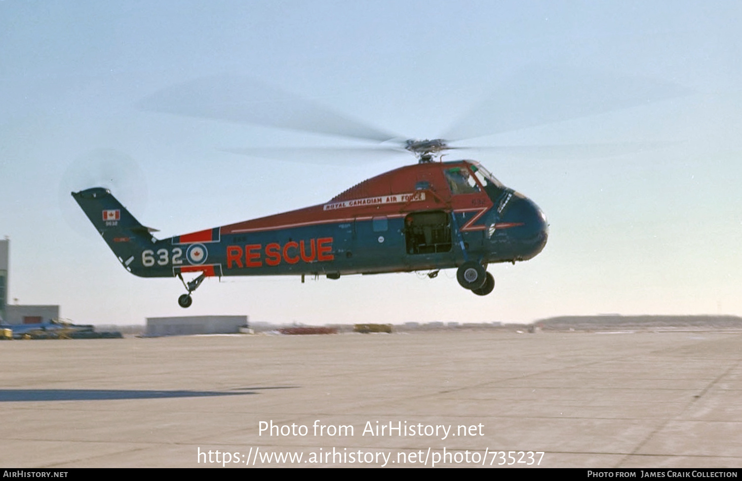 Aircraft Photo of 9632 | Sikorsky S-58B | Canada - Air Force | AirHistory.net #735237