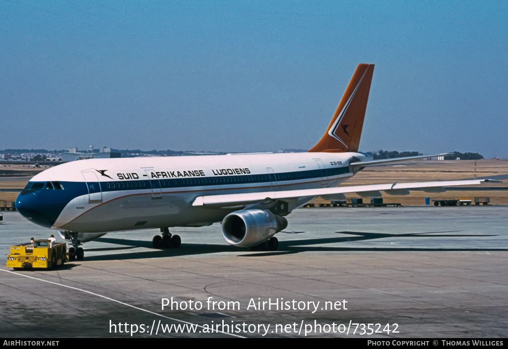 Aircraft Photo of ZS-SDD | Airbus A300B2K-3C | South African Airways - Suid-Afrikaanse Lugdiens | AirHistory.net #735242