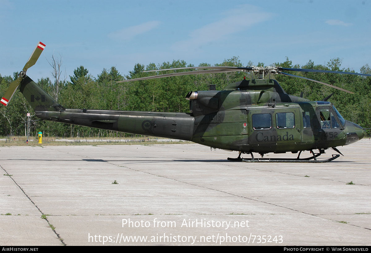 Aircraft Photo of 146452 | Bell CH-146 Griffon (412CF) | Canada - Air Force | AirHistory.net #735243