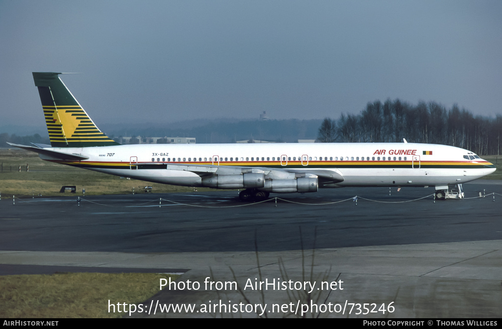 Aircraft Photo of 3X-GAZ | Boeing 707-351C | Air Guinee | AirHistory.net #735246