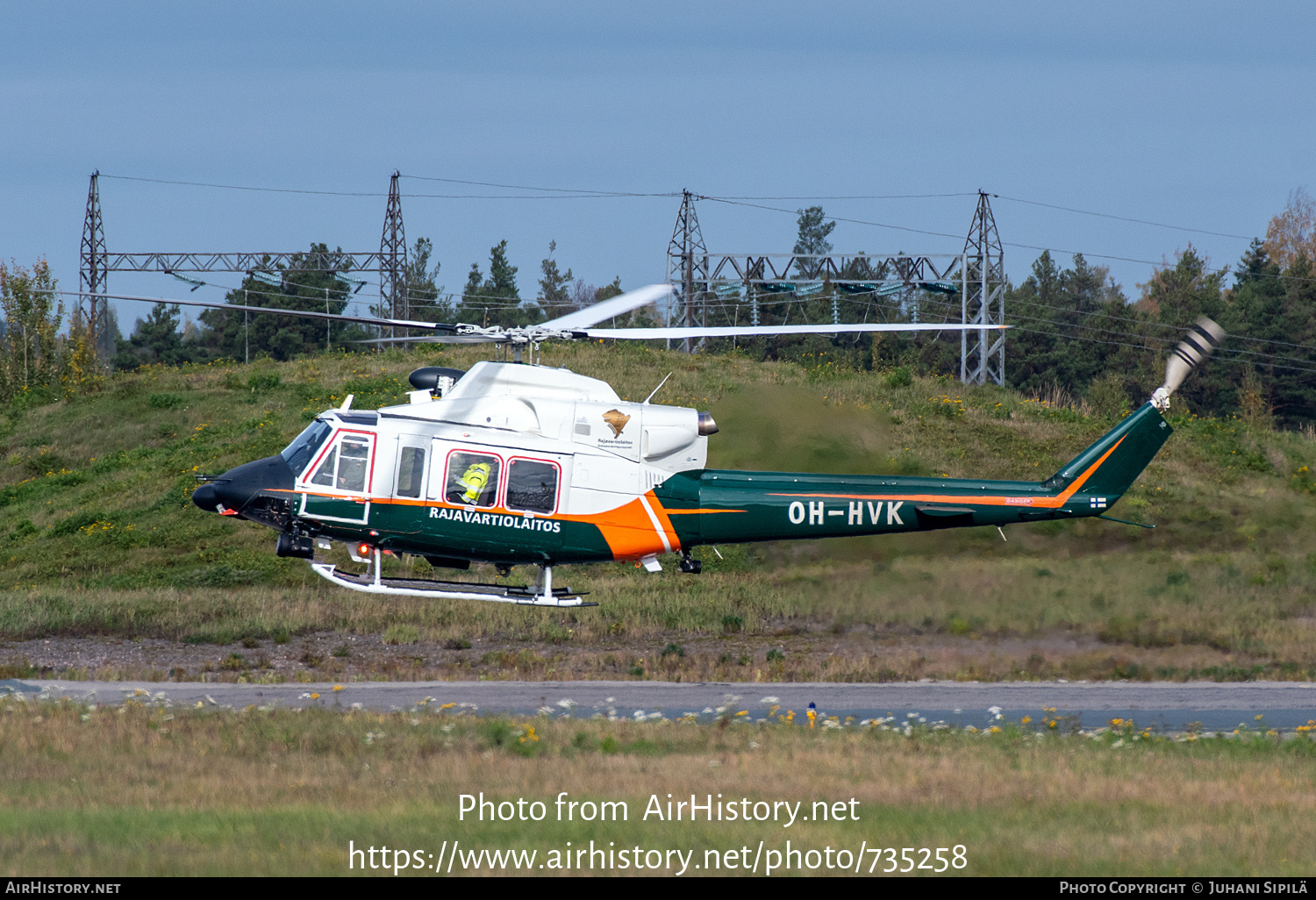 Aircraft Photo of OH-HVK | Bell 412EP | Rajavartiolaitos - Finnish Border Guard | AirHistory.net #735258