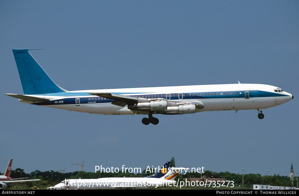 Aircraft Photo of 4X-ATX | Boeing 707-358C | AirHistory.net #735273