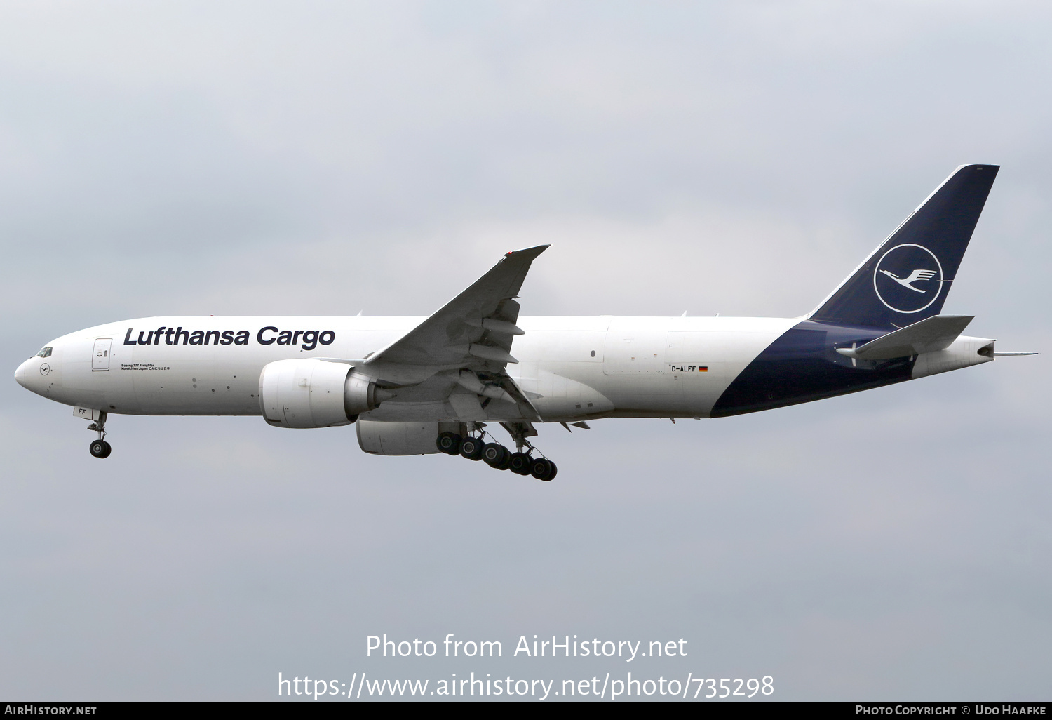 Aircraft Photo of D-ALFF | Boeing 777-F | Lufthansa Cargo | AirHistory.net #735298