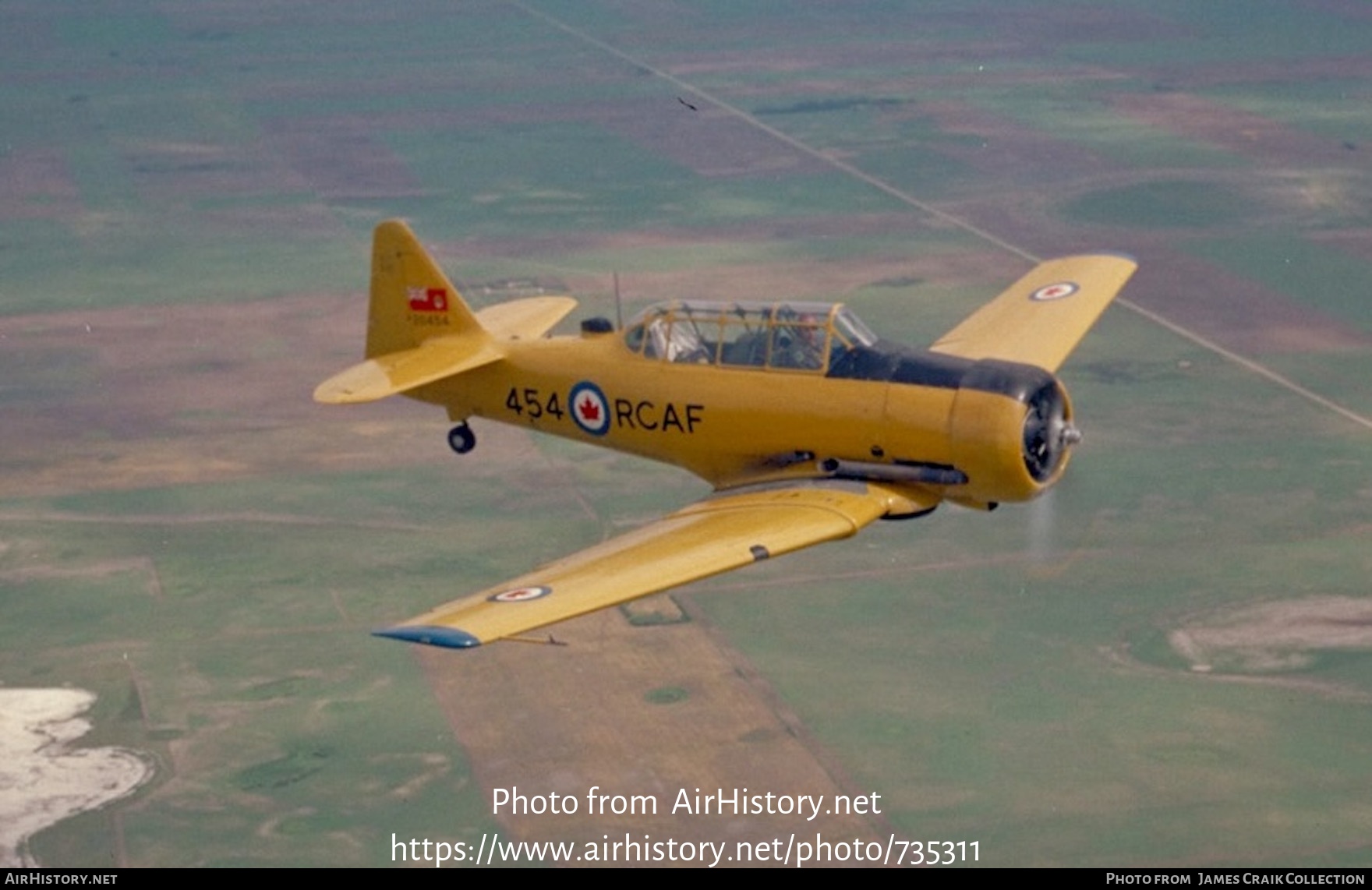 Aircraft Photo of 20454 | North American Harvard Mk4 | Canada - Air Force | AirHistory.net #735311