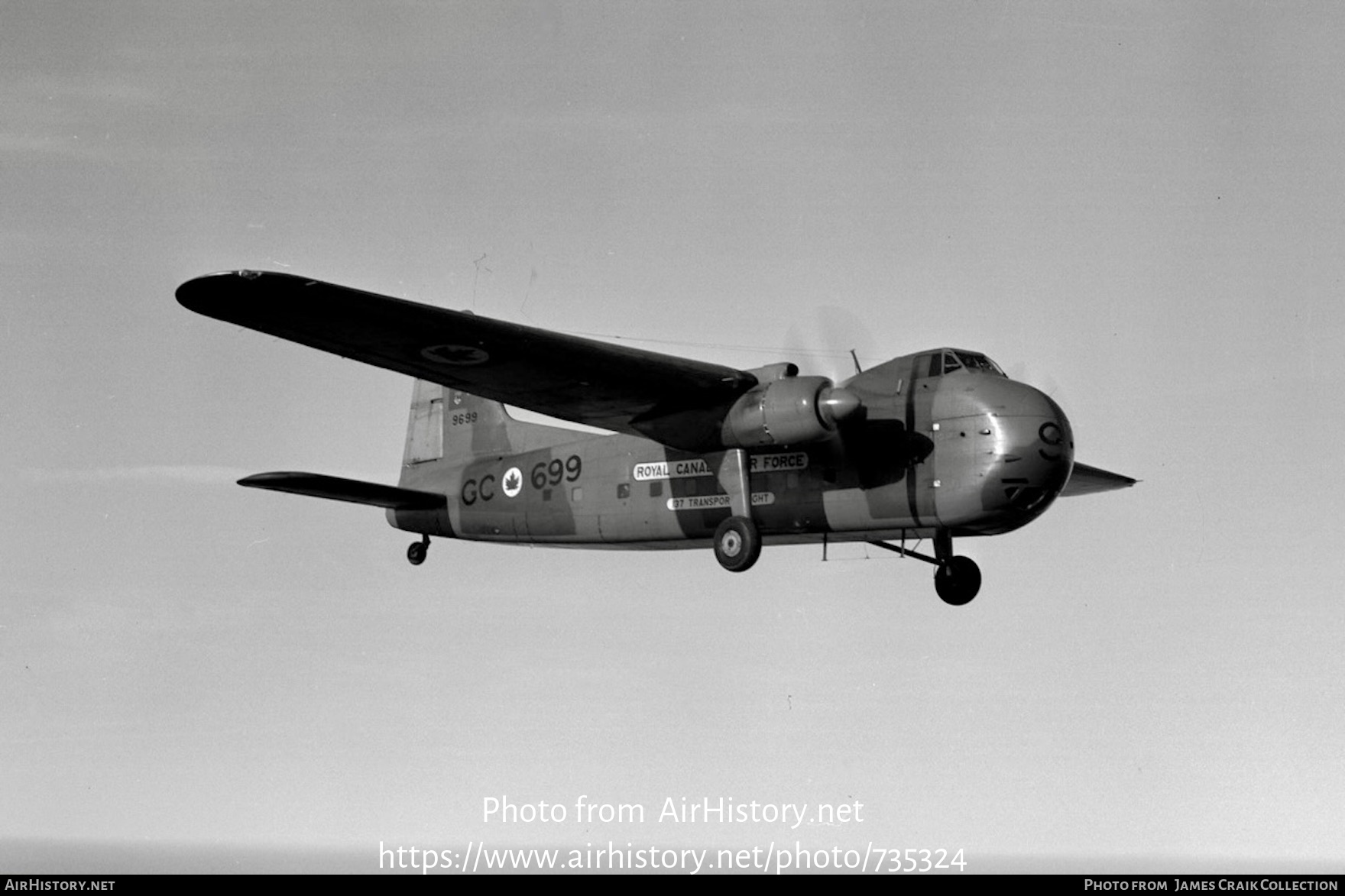 Aircraft Photo of 9699 | Bristol 170 Freighter Mk31M | Canada - Air Force | AirHistory.net #735324