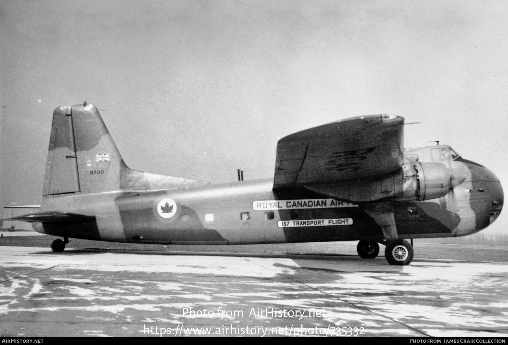 Aircraft Photo of 9700 | Bristol 170 Freighter Mk31M | Canada - Air Force | AirHistory.net #735332