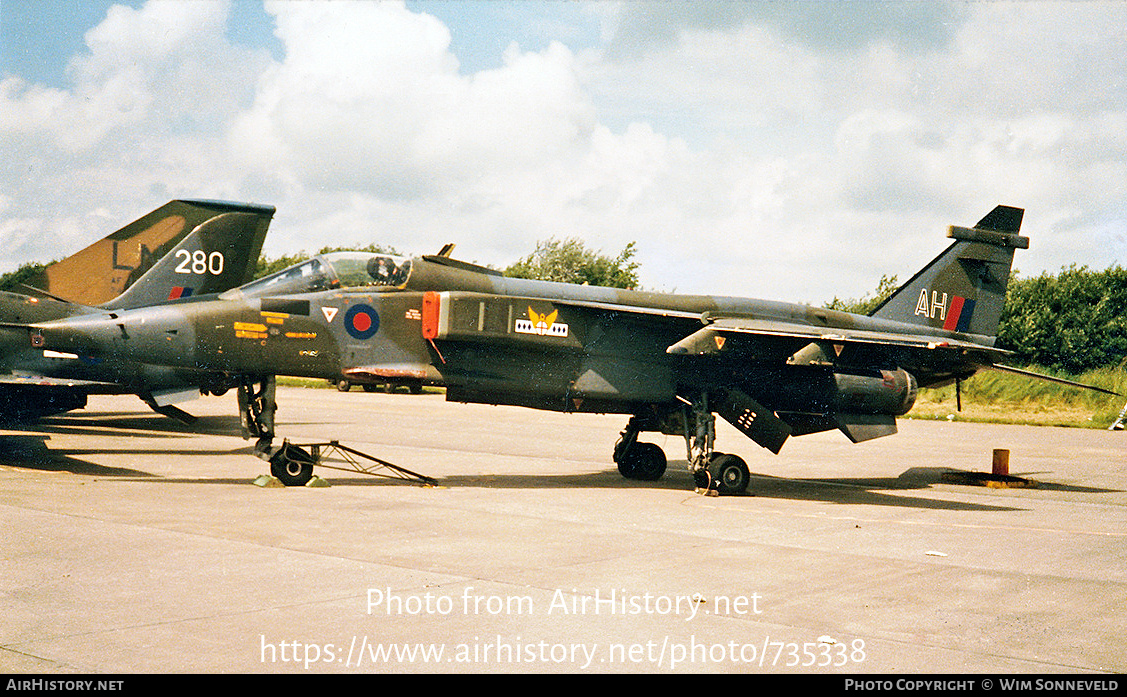 Aircraft Photo of XZ356 | Sepecat Jaguar GR1 | UK - Air Force | AirHistory.net #735338