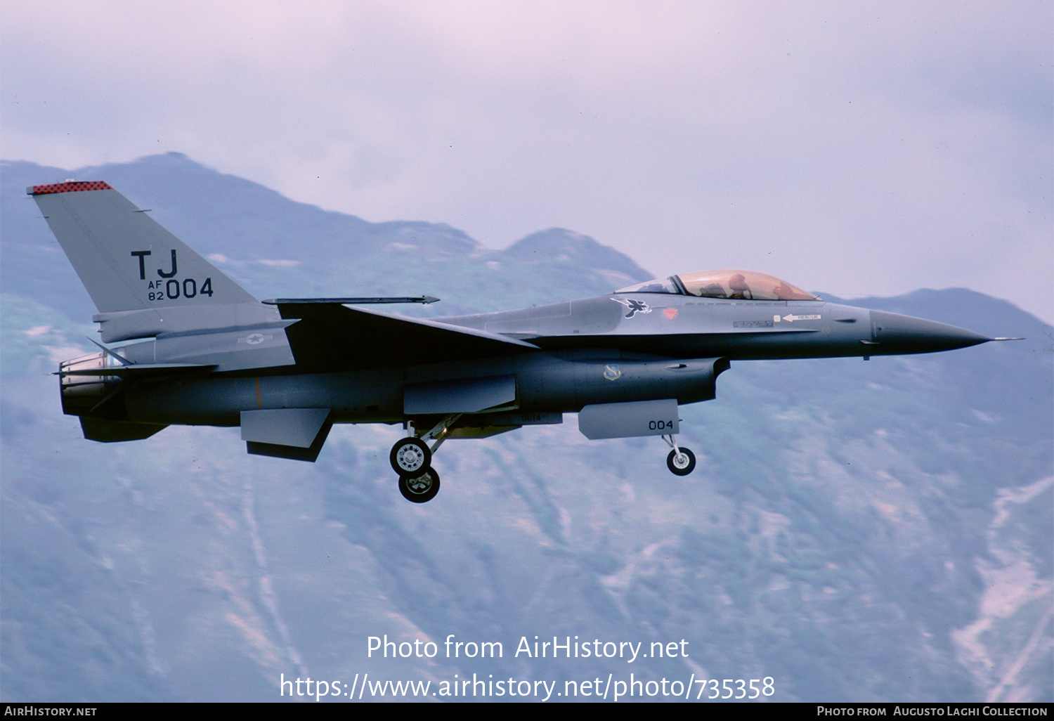 Aircraft Photo of 82-1004 / AF82-004 | General Dynamics F-16A Fighting Falcon | USA - Air Force | AirHistory.net #735358