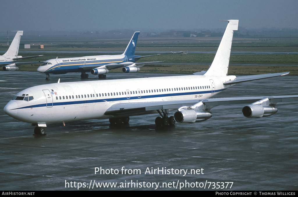 Aircraft Photo of 5B-DAY | Boeing 707-338C | Avistar Airlines | AirHistory.net #735377