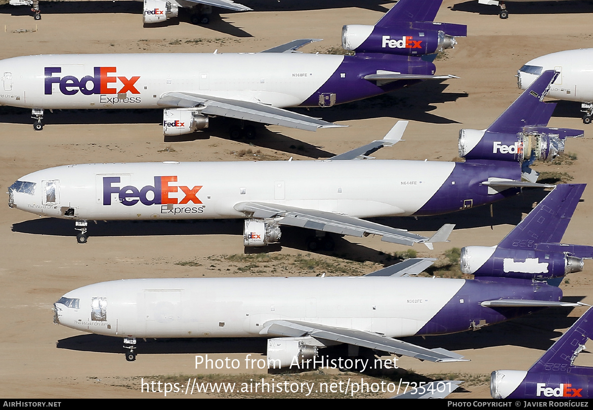 Aircraft Photo of N644FE | McDonnell Douglas MD-11F | FedEx Express - Federal Express | AirHistory.net #735401