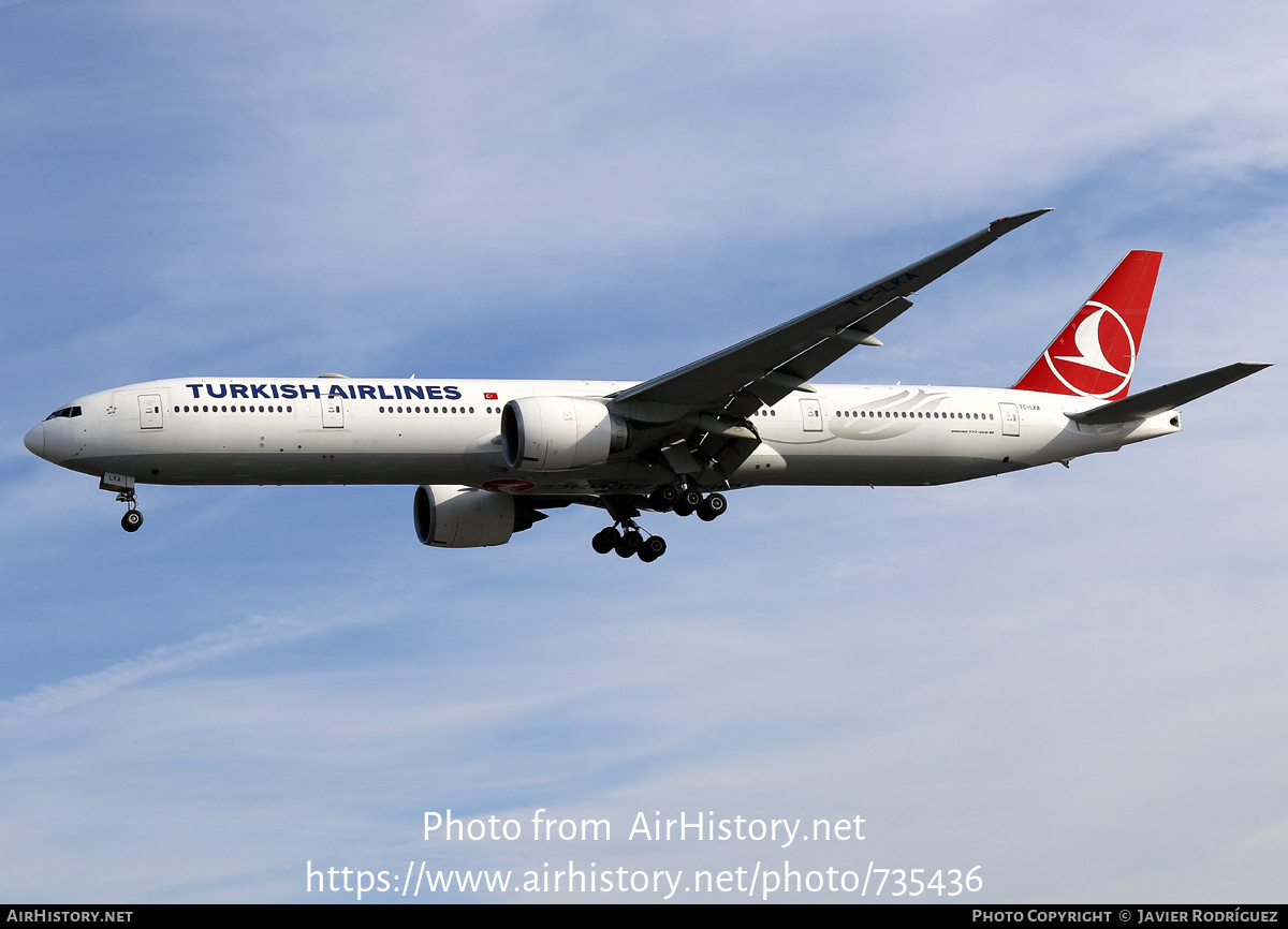 Aircraft Photo of TC-LKA | Boeing 777-36N/ER | Turkish Airlines | AirHistory.net #735436