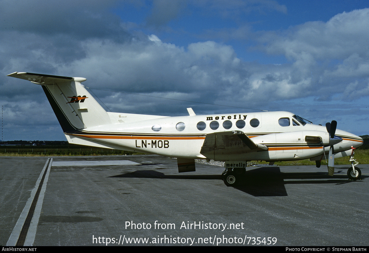 Aircraft Photo of LN-MOB | Beech 200 Super King Air | Mørefly | AirHistory.net #735459