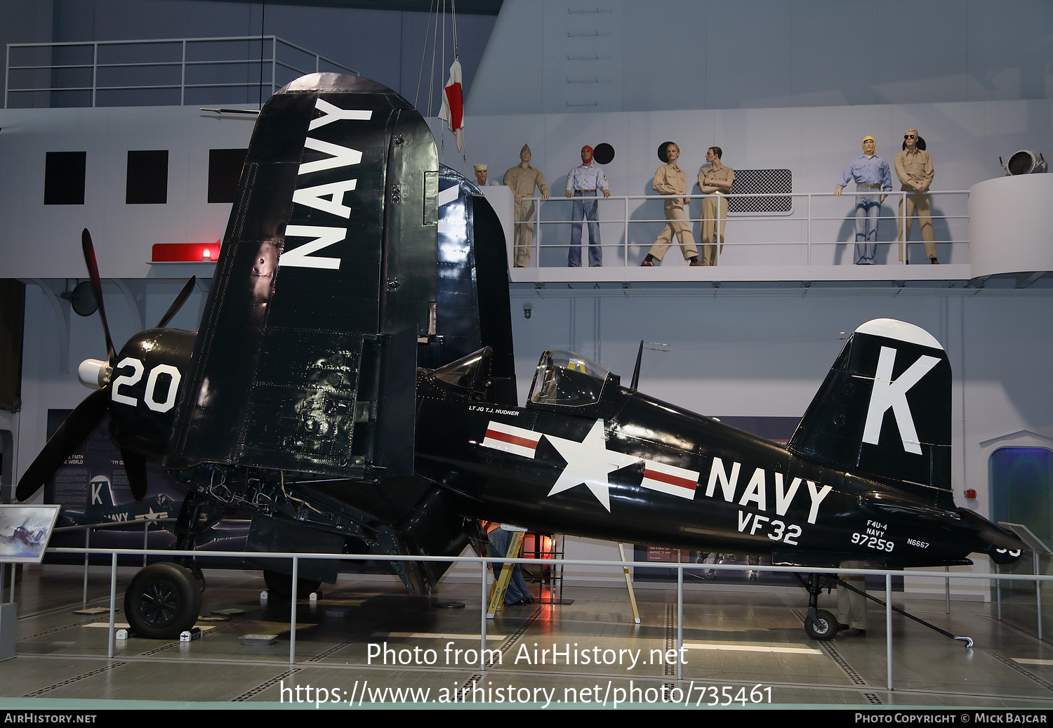 Aircraft Photo of N6667 / 97259 | Vought F4U-4 Corsair | USA - Navy | AirHistory.net #735461