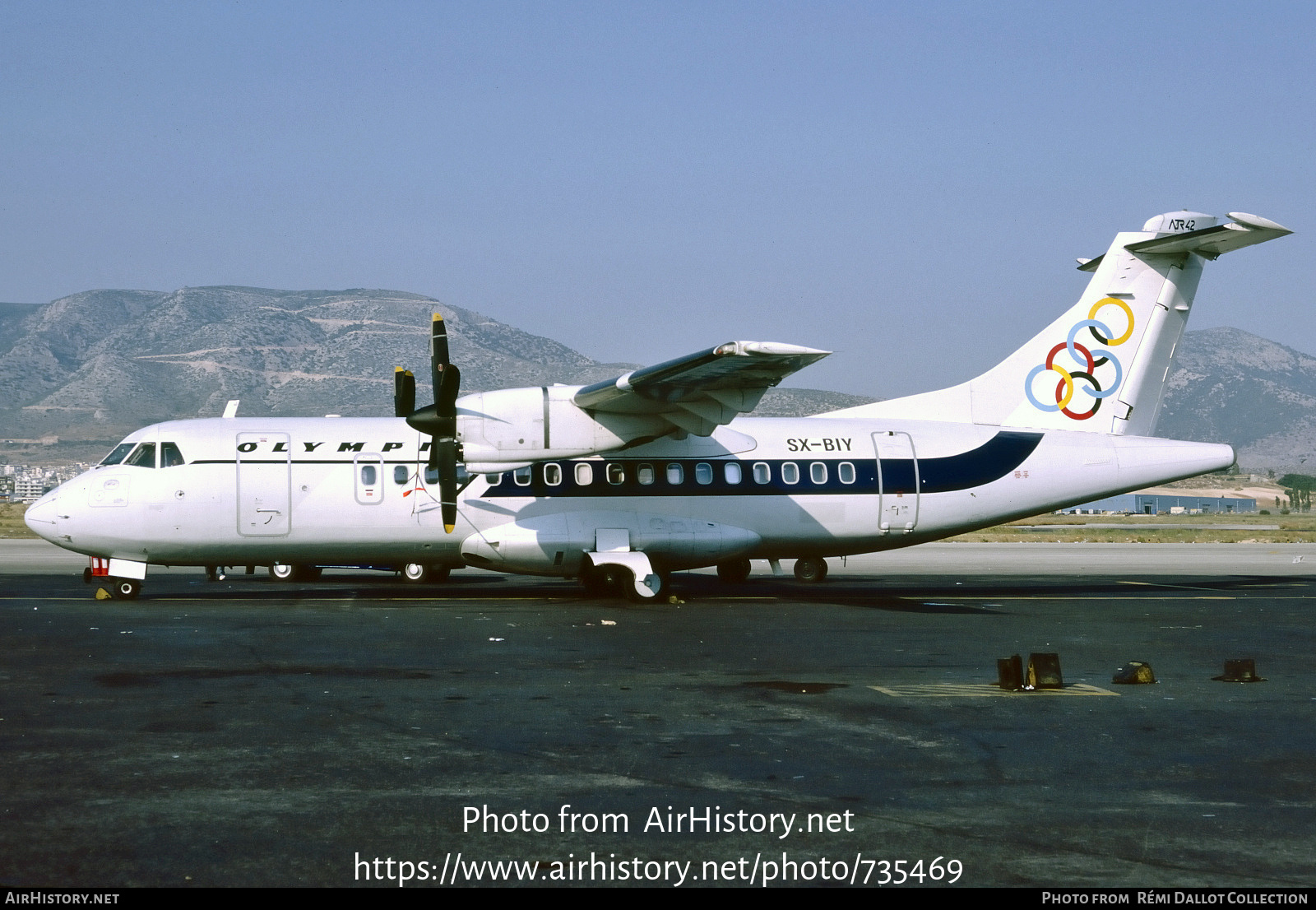 Aircraft Photo of SX-BIY | ATR ATR-42-320 | Olympic Aviation | AirHistory.net #735469