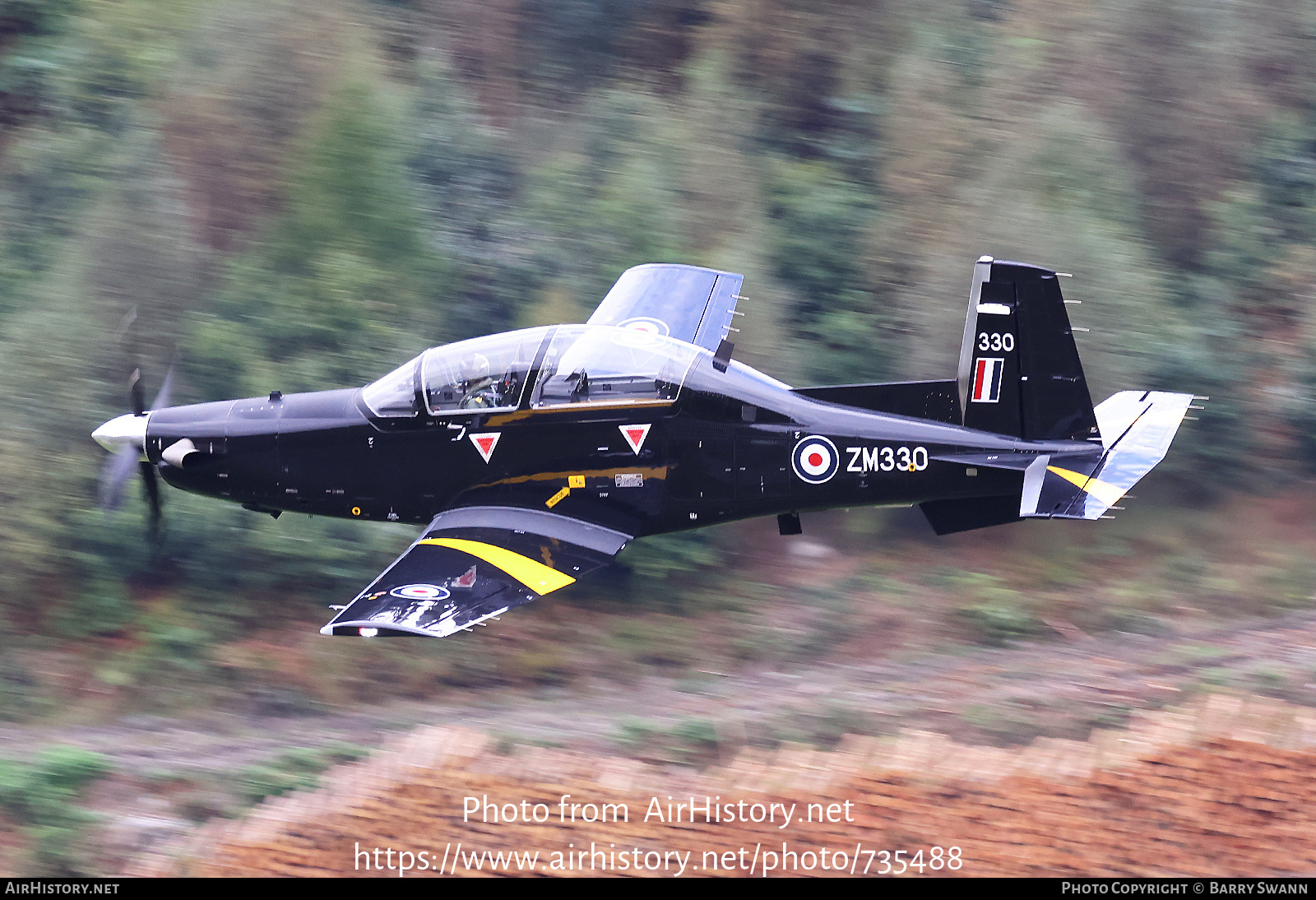 Aircraft Photo of ZM330 | Textron T-6C Texan T1 | UK - Air Force | AirHistory.net #735488