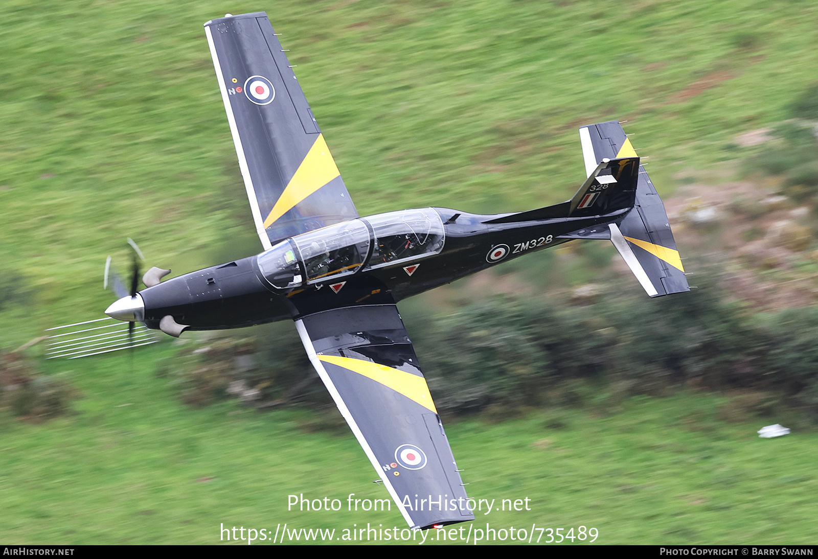 Aircraft Photo of ZM328 | Textron T-6C Texan T1 | UK - Air Force | AirHistory.net #735489