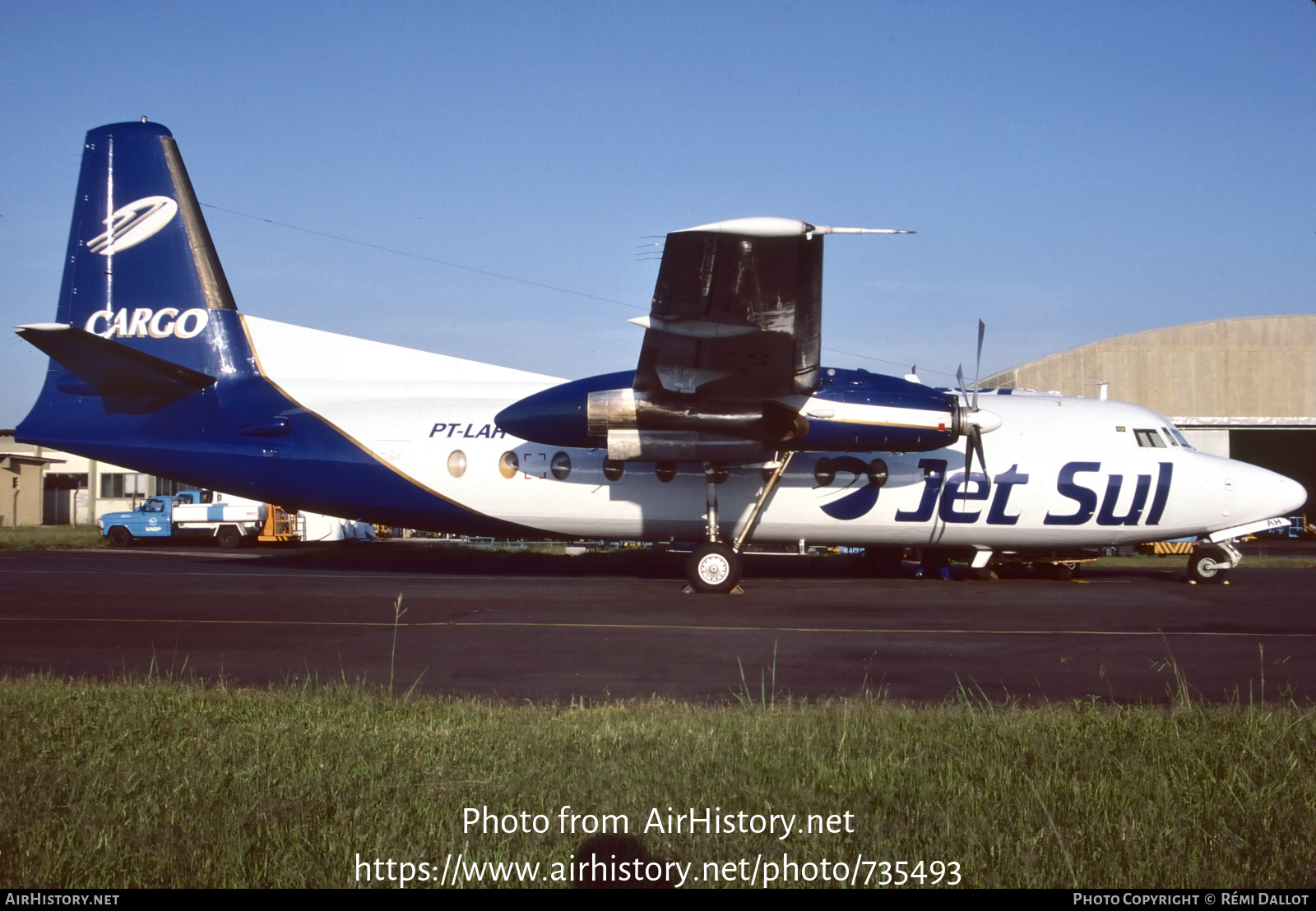 Aircraft Photo of PT-LAH | Fokker F27-600P Friendship | Jet Sul Táxi Aérea | AirHistory.net #735493