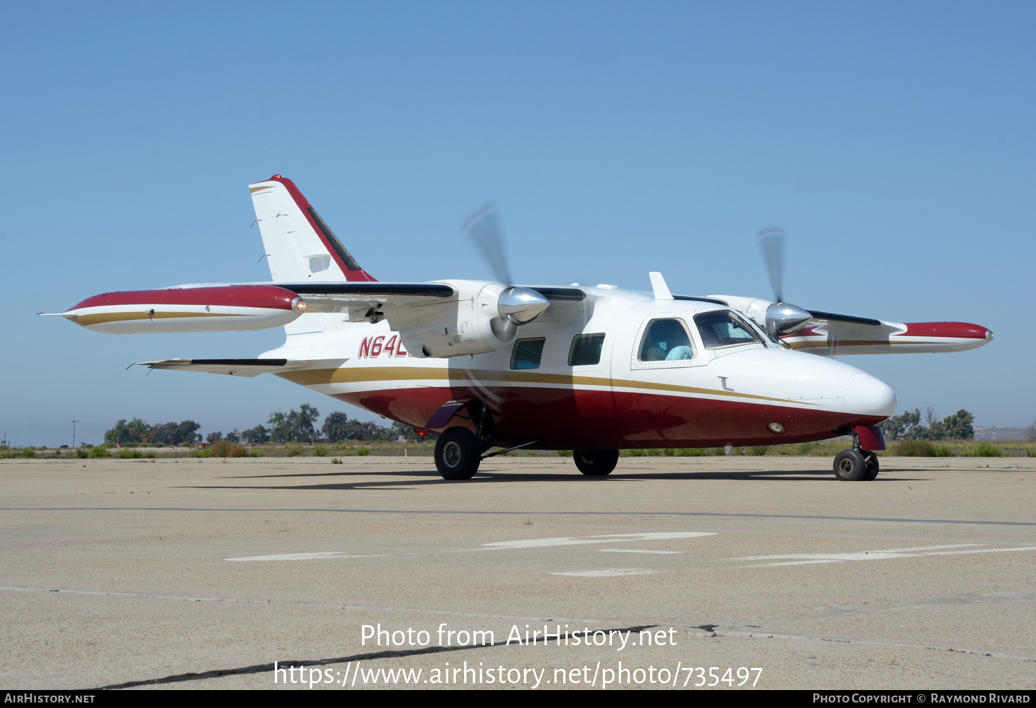 Aircraft Photo of N64LG | Mitsubishi MU-2B | AirHistory.net #735497