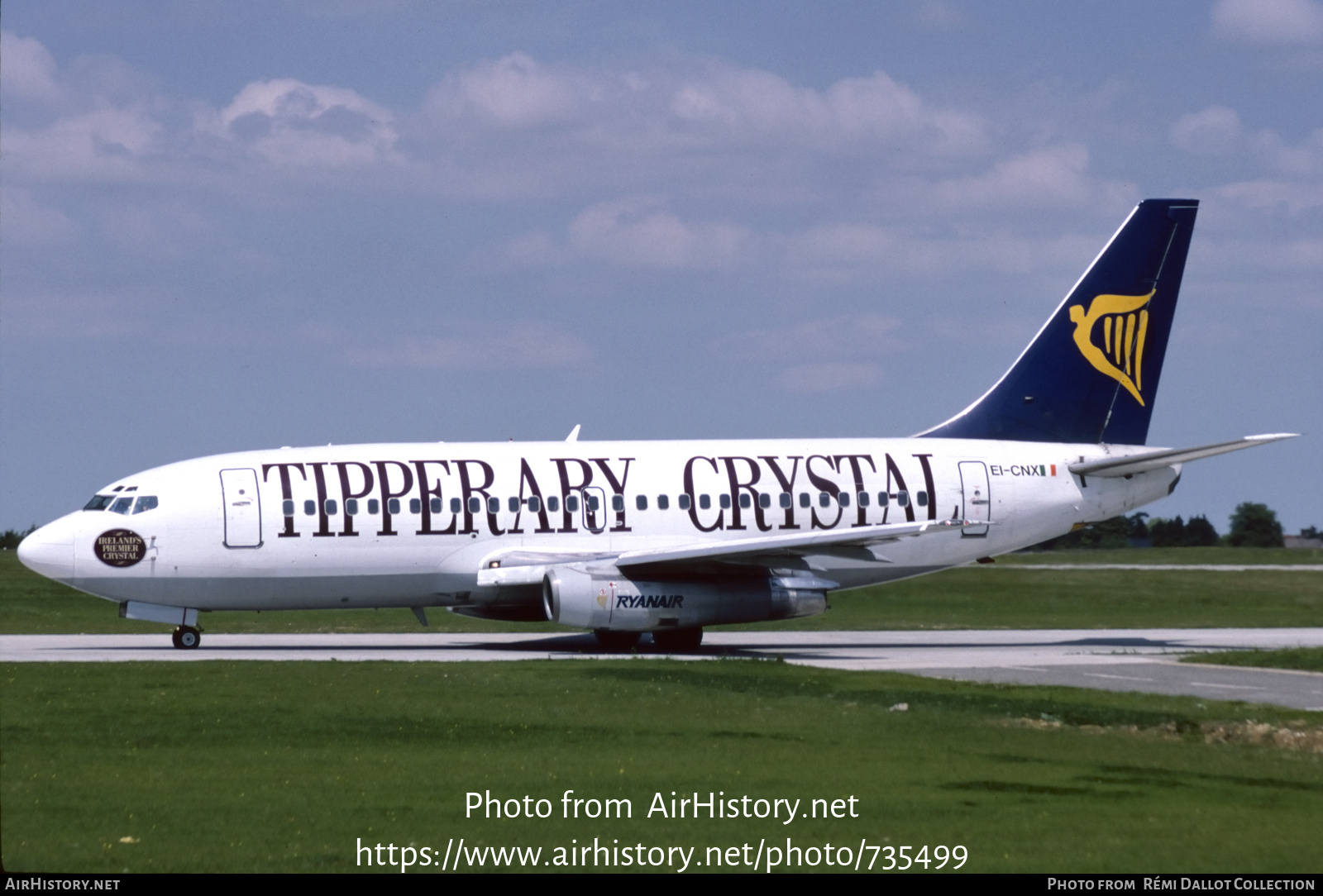 Aircraft Photo of EI-CNX | Boeing 737-230/Adv | Ryanair | AirHistory.net #735499