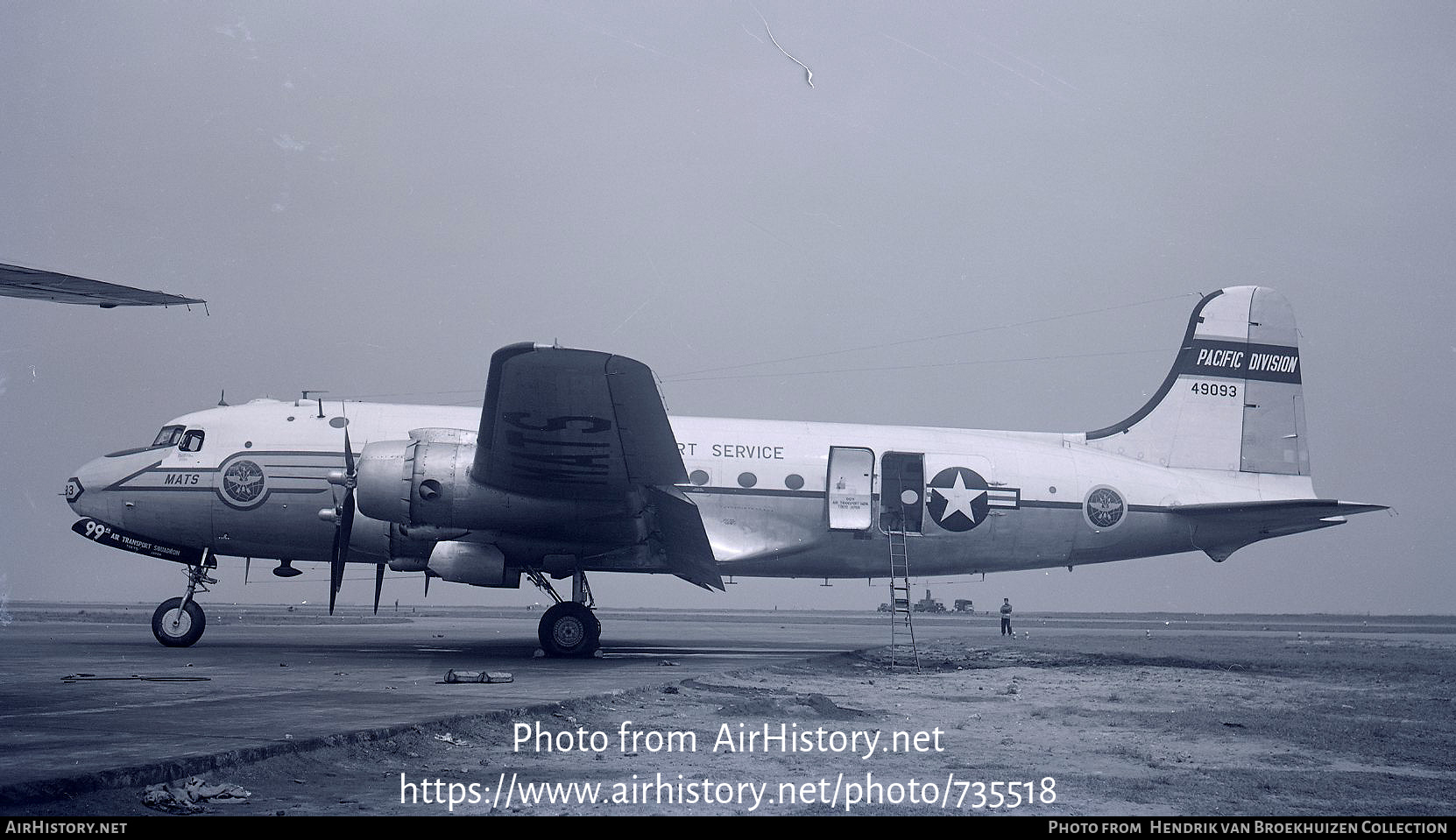 Aircraft Photo of 44-9093 / 49093 | Douglas C-54M Skymaster | USA - Air Force | AirHistory.net #735518